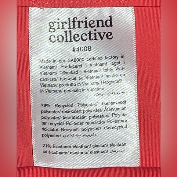 [Girlfriend Collective] BioCompressive High-Rise Legging - Cabaret- 23.75 - Picture 9 of 10